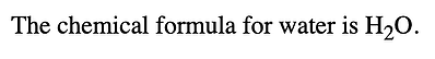 example of how to write subscript text in html
